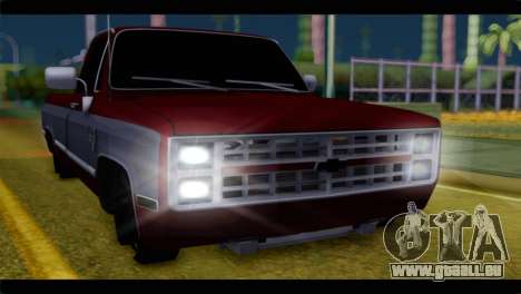 Chevrolet C10 Low pour GTA San Andreas