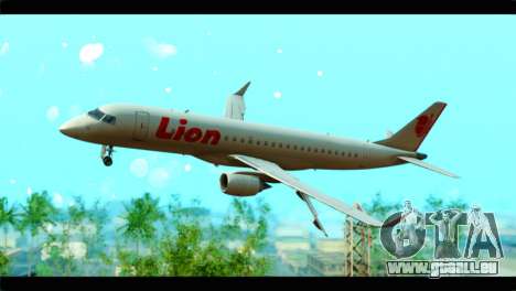 Embraer 190 Lion Air für GTA San Andreas