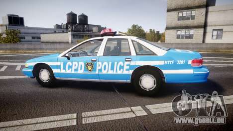 Chevrolet Caprice 1993 LCPD With Hubcabs [ELS] pour GTA 4