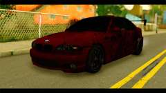 BMW 330 Tuning Red Dragon pour GTA San Andreas