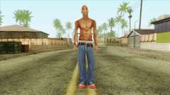Tupac Shakur Skin v3 für GTA San Andreas