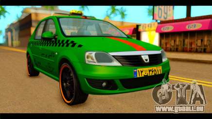 Dacia Logan Iranian Taxi pour GTA San Andreas
