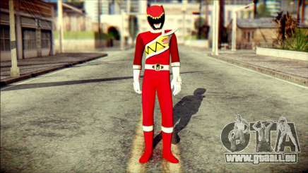 Power Rangers Kyoryu Red Skin pour GTA San Andreas