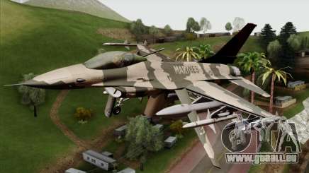 F-16C Top Gun für GTA San Andreas