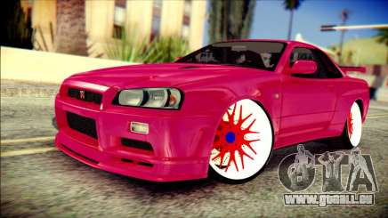 Nissan Skyline GTR V Spec II pour GTA San Andreas