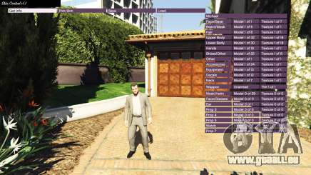 Skin Control v1.1 pour GTA 5