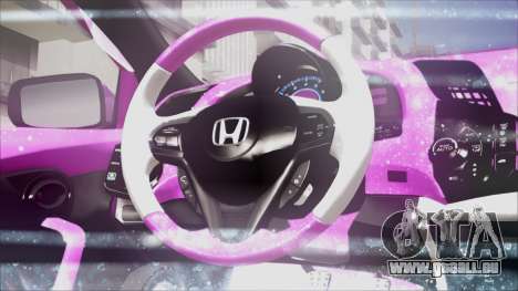 Honda CRZ Hybird Pink Cute pour GTA San Andreas