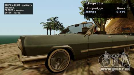 Roues de GTA 5 v2 pour GTA San Andreas