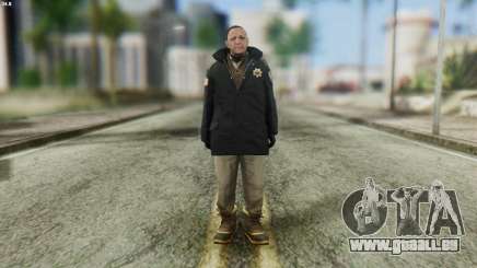 Snowcop Skin from GTA 5 pour GTA San Andreas