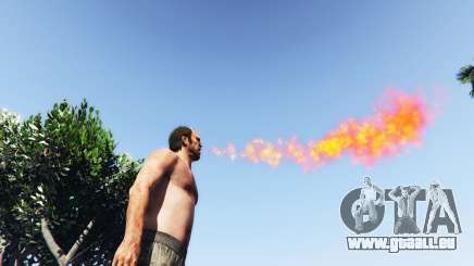 Feuer speienden v2.0 für GTA 5