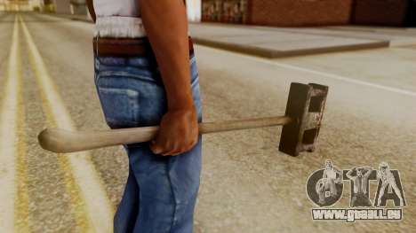Bogeyman Hammer from Silent Hill Downpour v2 pour GTA San Andreas