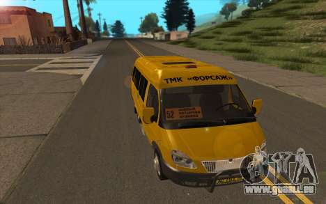 GAZ 2705 TMK rapide et le furieux pour GTA San Andreas