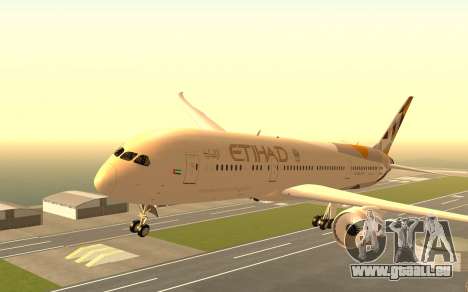 Boeing 787-9 Etihad Airways für GTA San Andreas