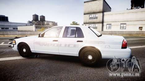 Ford Crown Victoria Bohan Police [ELS] unmarked pour GTA 4