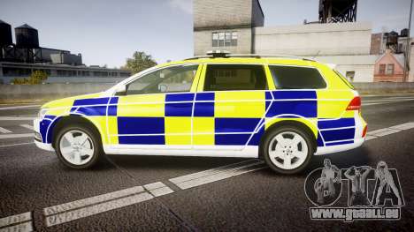 Volkswagen Passat B7 North West Police [ELS] für GTA 4