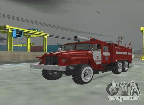 Ural 375 Feuerwehrmann für GTA San Andreas