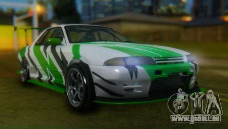 Nissan Skyline GT-R R32 pour GTA San Andreas