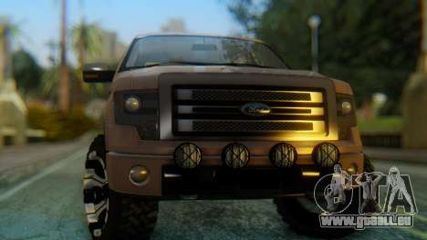 Ford F-150 2013 Work Hard pour GTA San Andreas