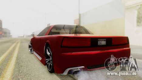 Infernus BMW Revolution with Plate pour GTA San Andreas