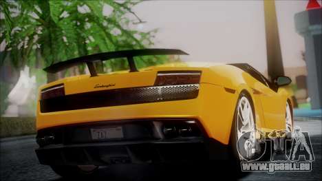 Lamborghini Gallardo LP570-4 Spyder 2012 pour GTA San Andreas