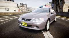 Ford Falcon XR8 Unmarked Police [ELS] pour GTA 4