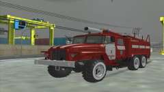 Ural 375 Feuerwehrmann für GTA San Andreas