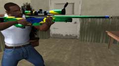 Three Colors Sniper Rifle für GTA San Andreas