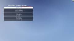 Detailed Money Menu für GTA 5
