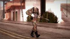 Shaved Soldier für GTA San Andreas