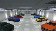 Single Player Garage pour GTA 5