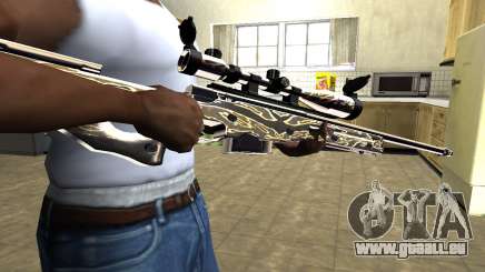 Gold Dragon Sniper Rifle pour GTA San Andreas
