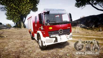 Mercedes-Benz Atego 1530 Firetruck [ELS] pour GTA 4
