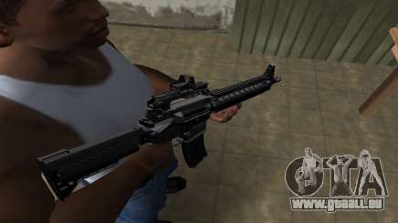 Full Black M4 für GTA San Andreas