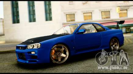 Nissan Skyline GT-R (BNR34) Tuned pour GTA San Andreas