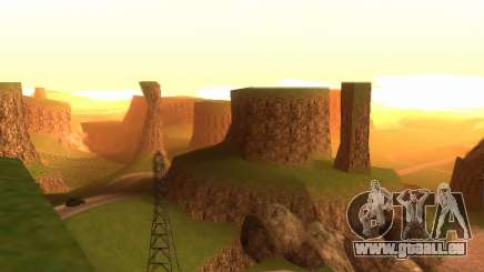 Green desert de Las Venturas v2.0 pour GTA San Andreas