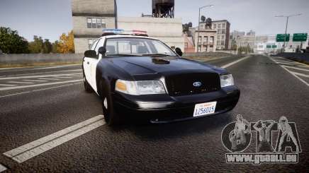 Ford Crown Victoria 2011 LAPD [ELS] rims2 pour GTA 4