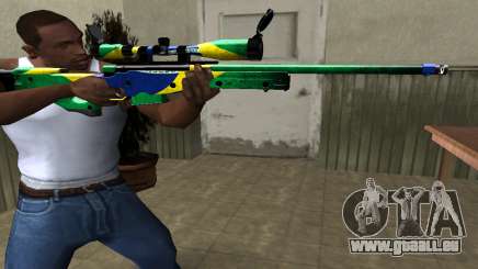 Three Colors Sniper Rifle pour GTA San Andreas