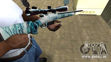 Mini Water Time Sniper Rifle für GTA San Andreas