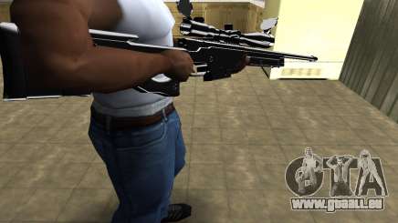 Full Black Sniper Rifle pour GTA San Andreas
