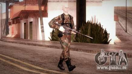 Shaved Soldier pour GTA San Andreas