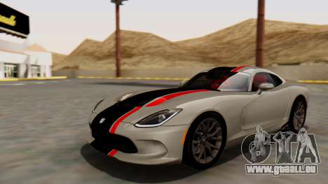 Dodge Viper SRT GTS 2013 HQLM (MQ PJ) für GTA San Andreas
