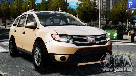 Dacia Logan MCV Stepway 2014 für GTA 4