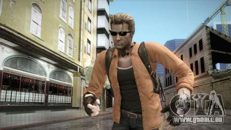 New Jhon Albert Wesker from Resident Evil pour GTA San Andreas