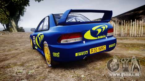 Subaru Impreza WRC 1998 World Rally für GTA 4
