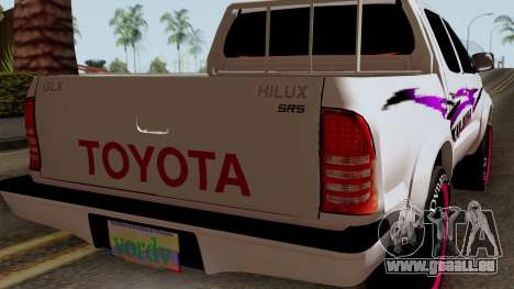 Toyota Hilux 2014 pour GTA San Andreas