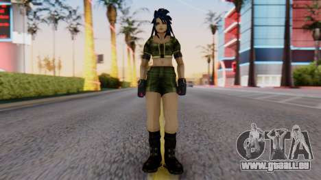 Leona from KoF Maxium Impact pour GTA San Andreas