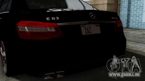 Mercedes-Benz E63 AMG Police Edition für GTA San Andreas