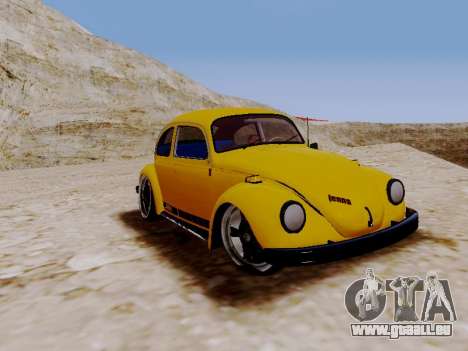 Volkswagen Beetle 1975 Jeans Edition Custom für GTA San Andreas