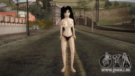Black Hair Black Bikini Bfybe für GTA San Andreas