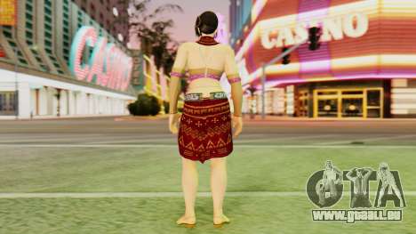 Zafina from Takken 6 v1 pour GTA San Andreas